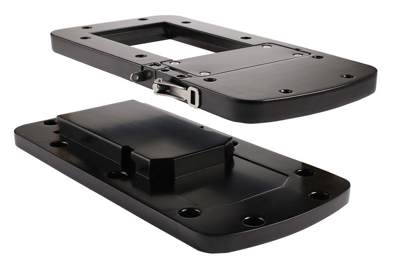 MotorGuide 8M0092064 Xi Series Quick-Release Mounting Bracket Kit for Trolling Motors â€” Aluminum â€” Black - Image 4